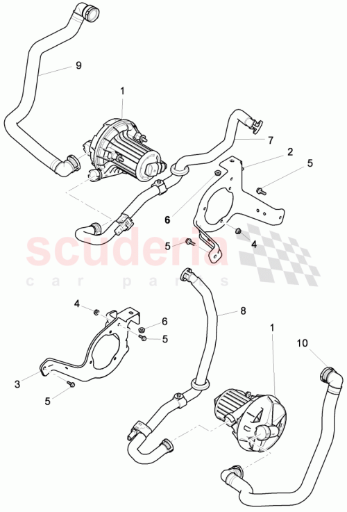 Part Diagram for Bentley 3Y0 131 146 B