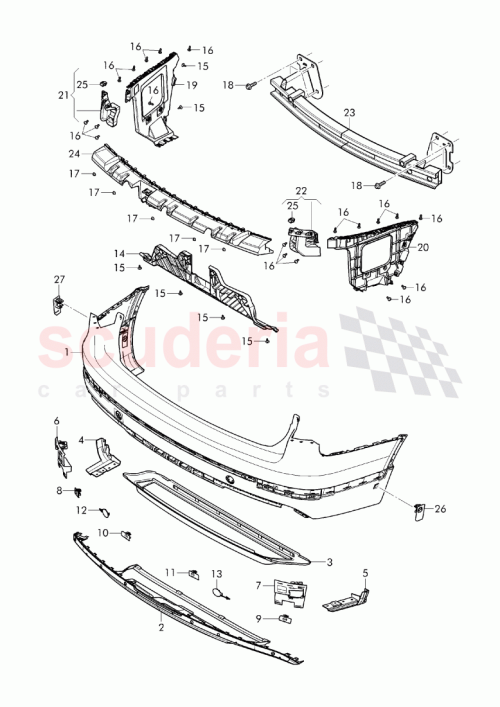 Part Diagram for Bentley 36A 919 258