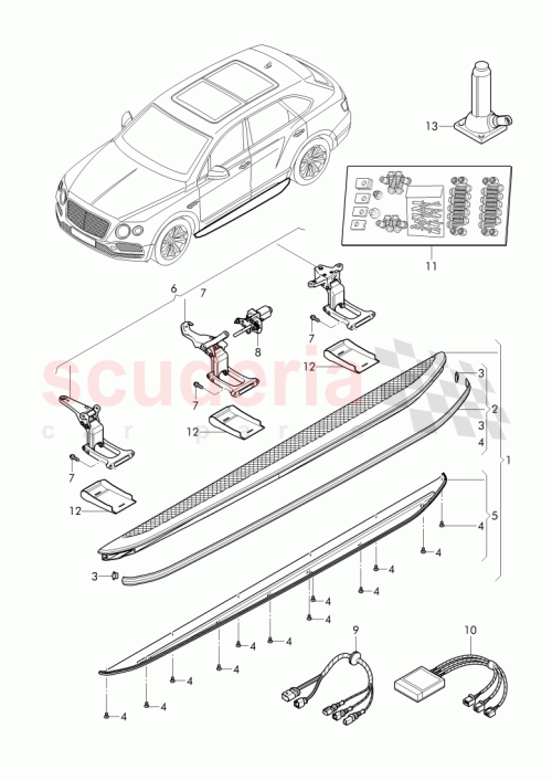 Part Diagram for Bentley 36A 071 753 B
