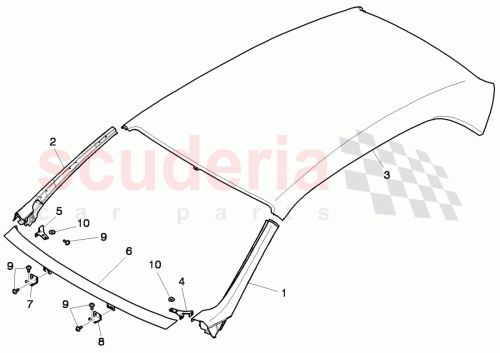 Part Diagram for Bentley 3Y0805333E