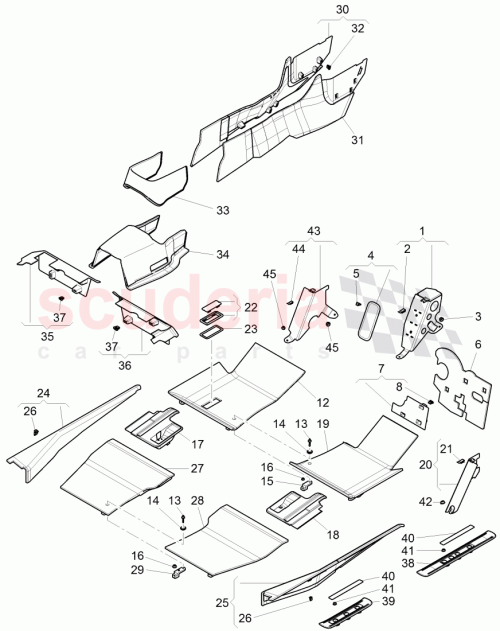 Part Diagram for Bentley 3Y2 857 254