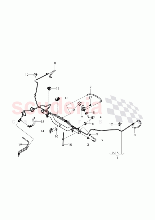Part Diagram for Bentley 8E0611797K
