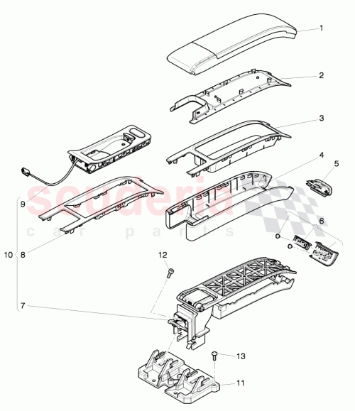 Part Diagram for Bentley 3Y0098610