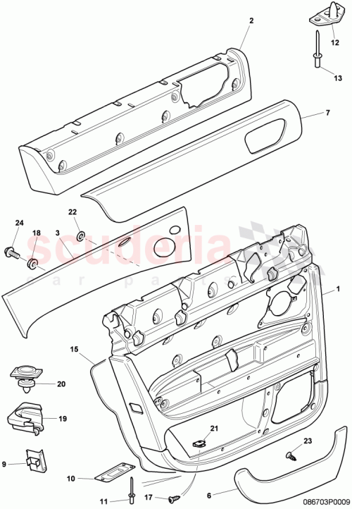Part Diagram for Bentley 3W4868109E