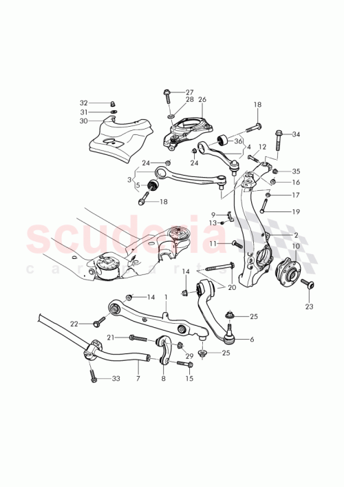 Part Diagram for Bentley 3W0 411 305 AB