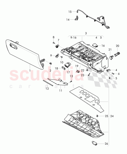 Part Diagram for Bentley 3W2 858 108 F