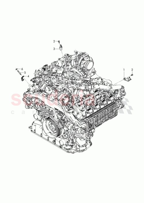 Part Diagram for Bentley 057 971 804 C
