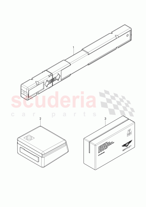 Part Diagram for Bentley 3Y0 093 056