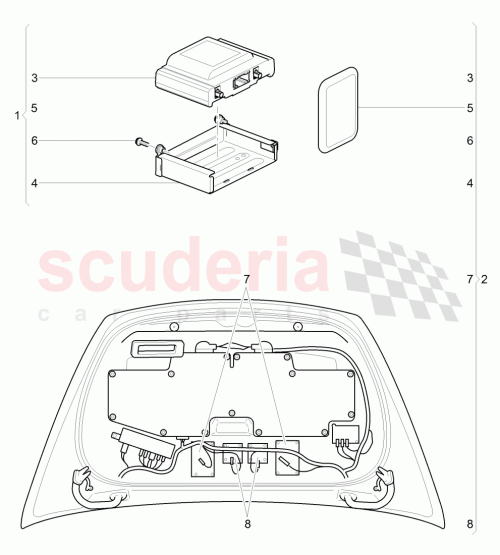 Part Diagram for Bentley JNV 907 722 E