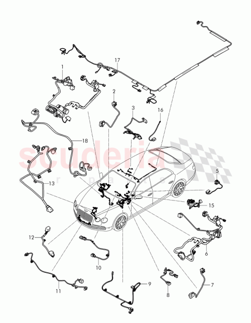 Part Diagram for Bentley 079 971 627 AF