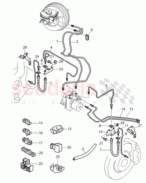 Part Diagram for Bentley 3W1614721G