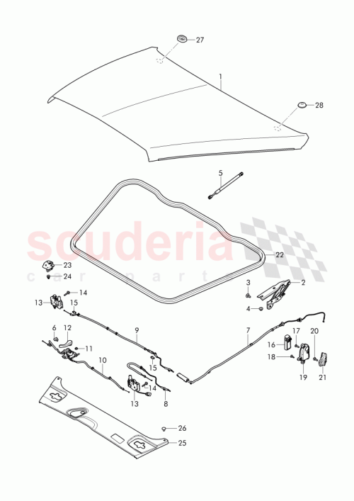 Part Diagram for Bentley N 910 664 02