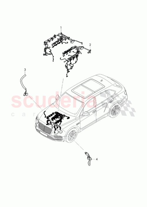 Part Diagram for Bentley 36A 971 015 A