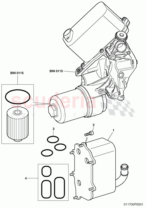 Part Diagram for Bentley 07C198037