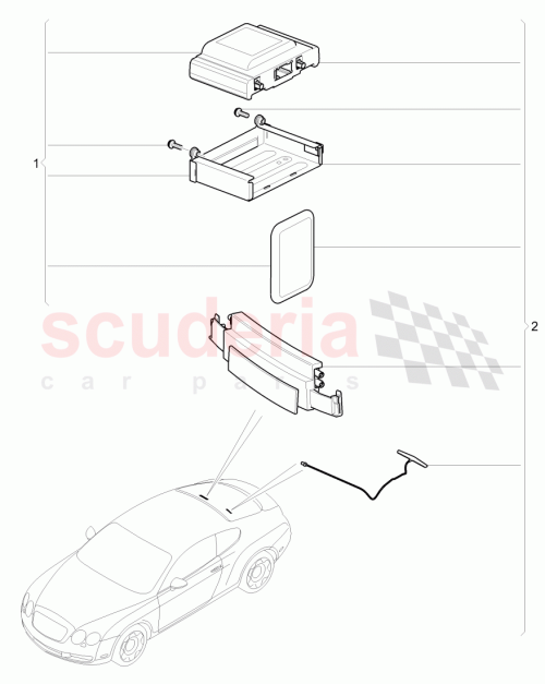 Part Diagram for Bentley JNV 980 120 C