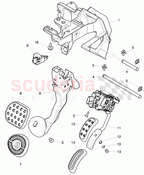 Part Diagram for Bentley 3Y1723151A