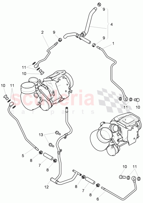 Part Diagram for Bentley 07V122471