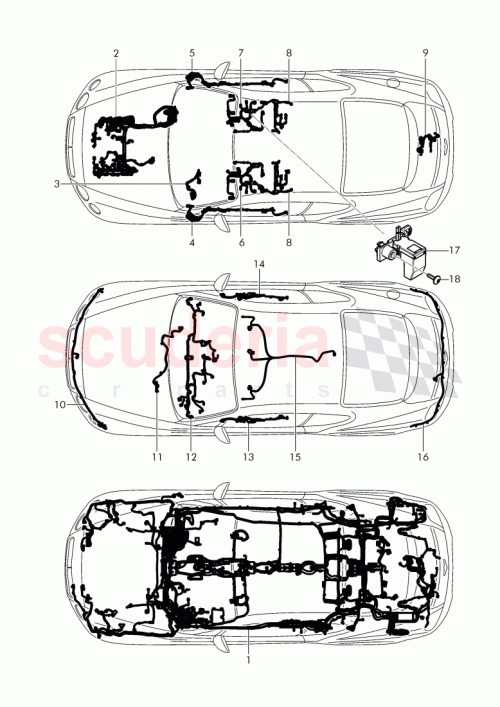 Part Diagram for Bentley 3W8 971 020 CK
