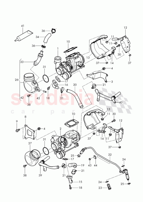 Part Diagram for Bentley 07V103156