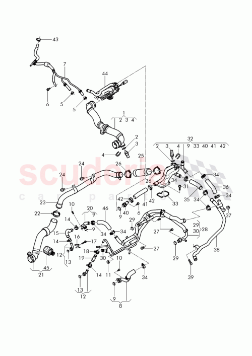 Part Diagram for Bentley 07C 121 062 C