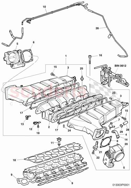 Part Diagram for Bentley 07C 133 371 D