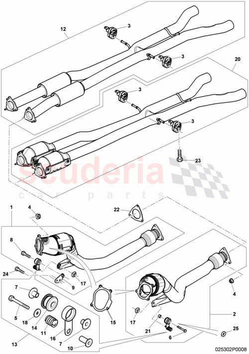 Part Diagram for Bentley 3W0253465