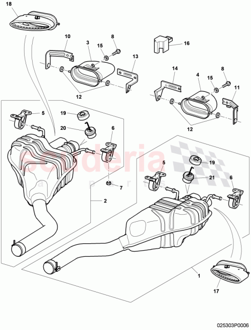 Part Diagram for Bentley 3W0253682F
