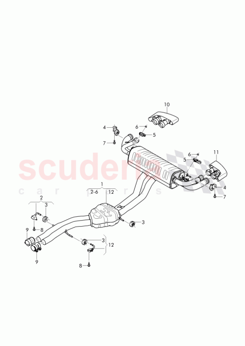 Part Diagram for Bentley 4M0 253 144 E