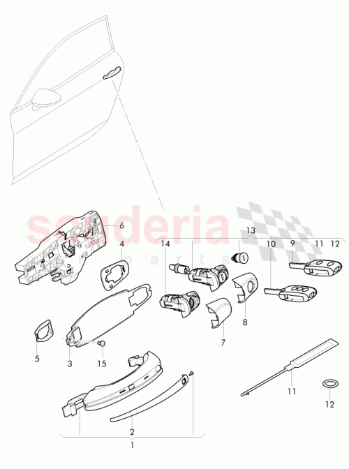 Part Diagram for Bentley 3W0 959 753 BR