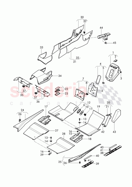 Part Diagram for Bentley 3Y0 863 345 A