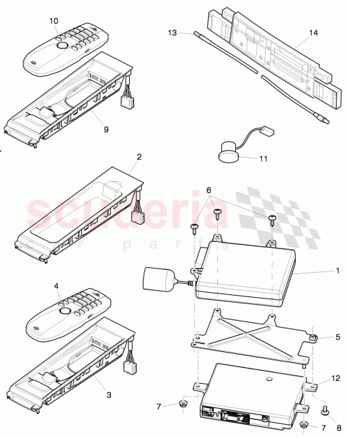 Part Diagram for Bentley 3W3 035 730