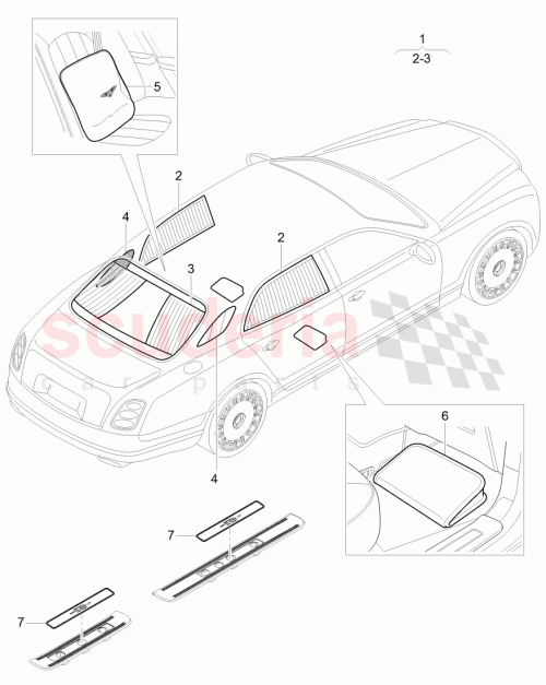 Part Diagram for Bentley JNV 861 323