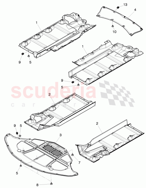 Part Diagram for Bentley 3Y5 825 413 F