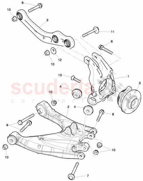 Part Diagram for Bentley 3W0 505 435 A