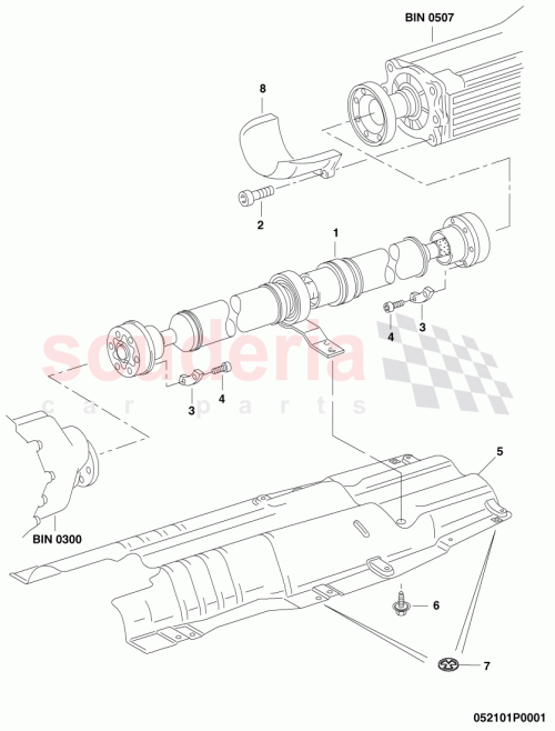 Part Diagram for Bentley N90941703