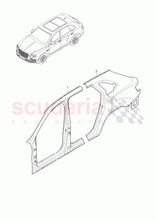 Part Diagram for Bentley 36A 898 312