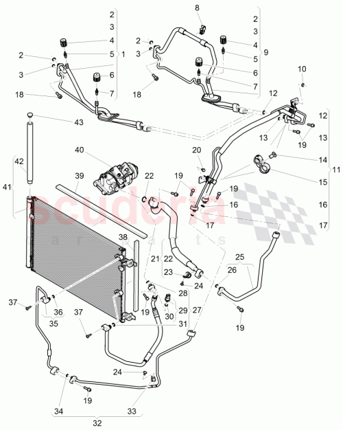 Part Diagram for Bentley 3W0 260 725 B