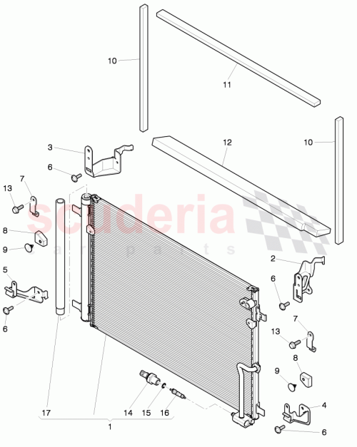 Part Diagram for Bentley 3Y0260423A