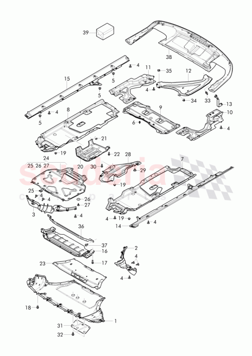 Part Diagram for Bentley 36A 071 611 G