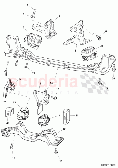 Part Diagram for Bentley N90351404