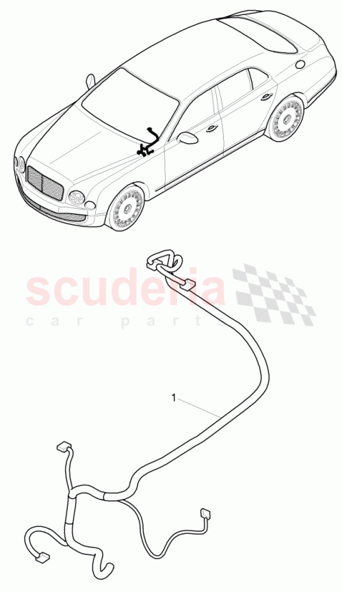 Part Diagram for Bentley 3Y0 971 679 D