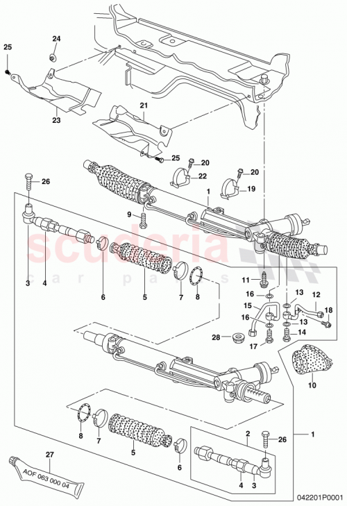 Part Diagram for Bentley 3D1422481B