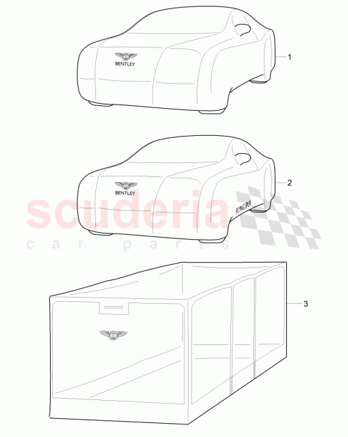 Part Diagram for Bentley 3W0 861 041