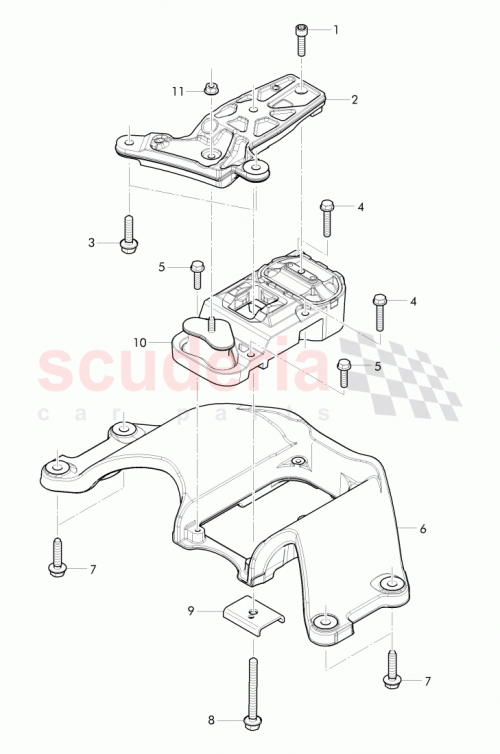 Part Diagram for Bentley 3W0 399 151 B
