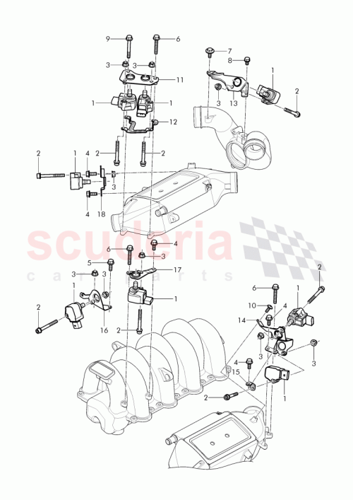 Part Diagram for Bentley 07V 905 099 L