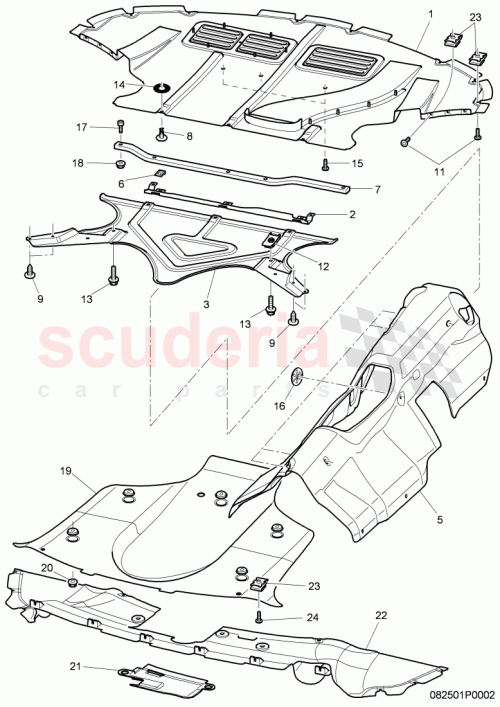 Part Diagram for Bentley 3W5825511A