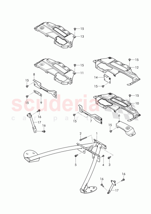 Part Diagram for Bentley 3Y1 805 284 C