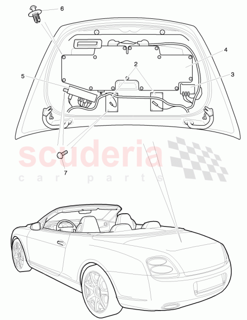 Part Diagram for Bentley 3Y0 035 534