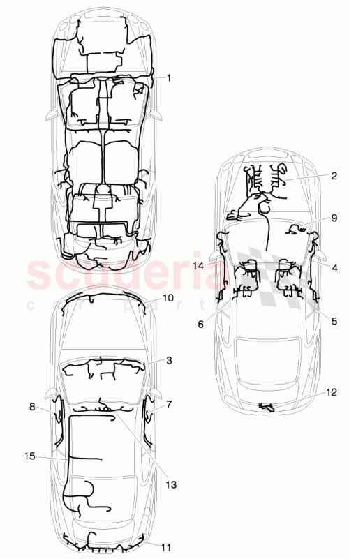 Part Diagram for Bentley 3W7 971 012 CB
