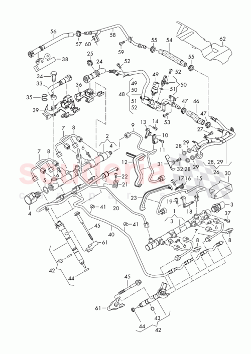 Part Diagram for Bentley 057130297AE